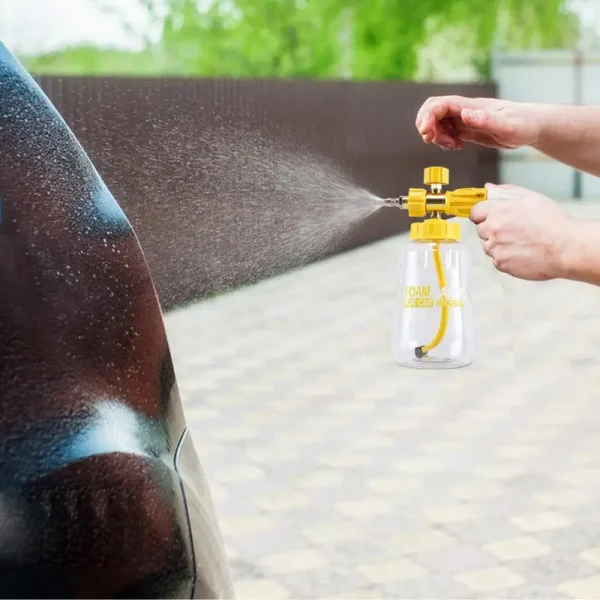 Foam Sprayer 1L Handheld Pump Sprayer High Pressure Foam Spray Bottle For Garden Watering Pet Bathing Car Washing Tools