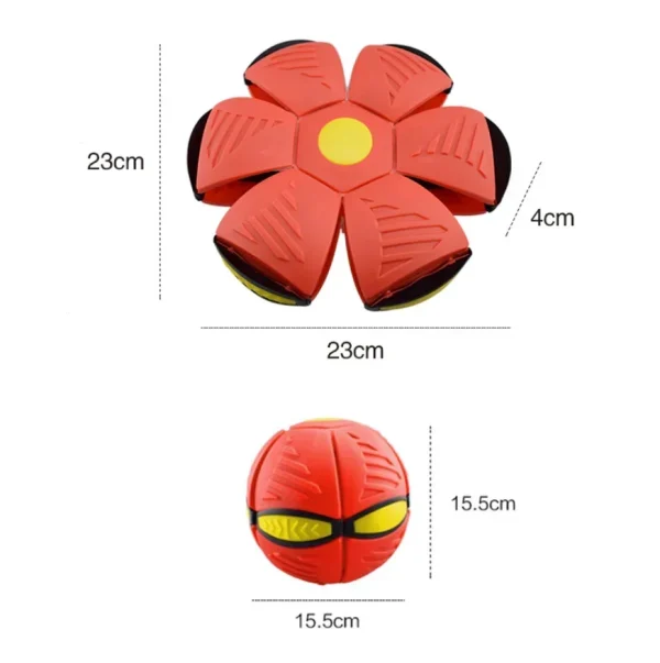 Flying UFO Flat Throw Disc Ball With LED Light Toy Kid Outdoor Garden Basketball Game Lkcomo Throw UFO Disc balls - Image 6