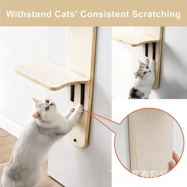 2024 Cat Hanging Bed Easy Assembly Pet Climbing Frame Cat Climbing Tree Tower Cat Toys Pet Supplier US Stock cat furniture - Image 4